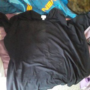 Black LuLaRoe Irma Top